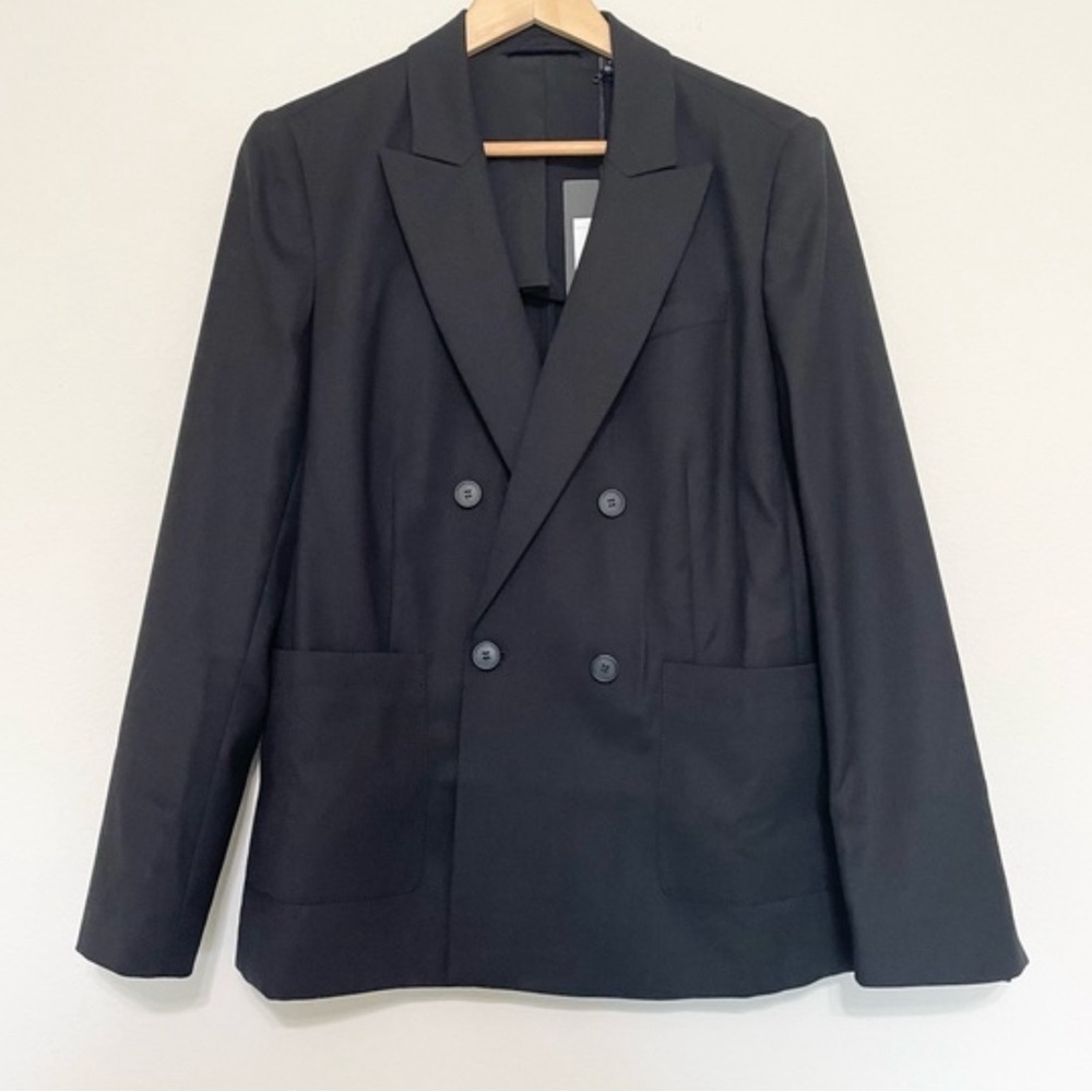 AWAY TRAVEL NWT Black The Roundtrip Blazer Size Medium
